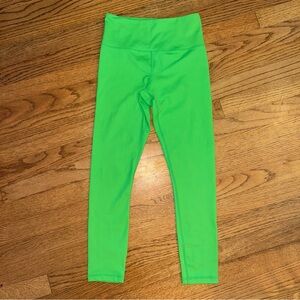 Zyia sz 2 XS Light n Tight Athletic Leggings Compression Workout Neon Green